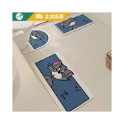 (店+)【富居閣】預購 貓和老鼠浴室地墊 珪藻土地墊 吸水地墊 馬桶U型腳踏墊 廁所地墊 防滑墊 矽藻土地墊 入厝 入厝禮