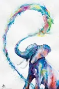 【英國進口藝術海報】大象 MARC ALLANTE (ELEPHANT) #PP33907