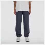 (店+)【NEW BALANCE】NEW BALANCE 長褲 NB 灰藍色 內刷毛 縮口 棉褲 女 AWP41508GT