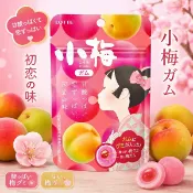 【江戶物語】LOTTE 樂天 小梅口香糖 26g 小梅糖 酸梅口香糖 和歌山南高梅果汁 梅子風味口香糖 日本原裝進口