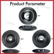 砂輪機磨片 125mm 內徑22mm 木工雕刻磨盤 木材成型 拋光打磨 砂輪片 角磨機配件 木工工具 銑刀 研磨 修邊