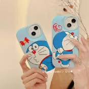 哆啦A夢適用iphone13promax氣墊蘋果12手機殼新款11女可愛網紅潮