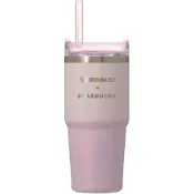 (店+)STARBUCKS星巴克 SAKURA櫻花×STANLEY三用不鏽鋼隨行杯 閃亮粉漸層 414ml