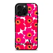新款 MARIMEKKO UNIKO RED FLOWER 時尚新款精緻手機殼保護套適用於 iPhone 16 Pro 