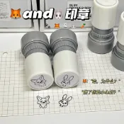 春節好物🩷瘋狂動物城周邊手賬印章尼克朱迪卡通可愛印章裝飾情侶禮物高顏值