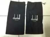 dunhill 置鞋袋 一對 黑色