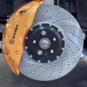 【優選】佈雷博brembo卡鉗改裝阿基波羅8n9n十活塞AMG f50 mp鮑魚剎車卡鉗限定