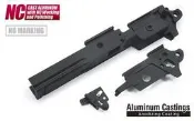 〔圓仔〕 警星 MARUI HI-CAPA 5.1 鋁合金軌道座 (標準型/無刻印/黑色) HI CAPA 中段