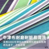 600D汼津布野餐墊現貨防潮墊加厚防水戶外便攜手提愺地墊野餐布