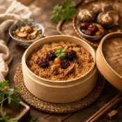 (店+)【林聰明】沙鍋八寶米糕450g(嘉義名店 沙鍋菜 米糕 冷凍 油飯)