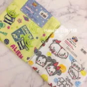 ♖ 日本 正版 紗布 手帕 毛巾 洗臉巾 米奇 米妮 三眼怪 tumutumu 小美人魚 幼稚園手帕