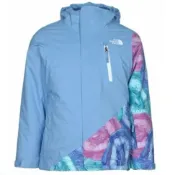 川山岳海 [ THE NORTH FACE ] 女童 DryVent Heatseeker 兩件式外套 紫 / NF0A2TM9V5Q {YM YL}