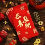 2026新款通用燙金磨砂紅包過年個性大吉大利紅包春節拜年利是封袋