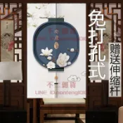 中式門簾隔斷簾風水簾廚房遮擋玄關廁所臥室中國風布簾裝飾家用布藝掛簾【不二雜貨】