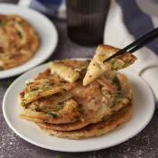 (店+)【原味時代】高纖低卡-亞麻仁蔥油餅(2包/組)