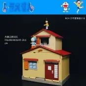【好康】器多啦夢大雄家模型手辦關屋任意門場景換生日禮物