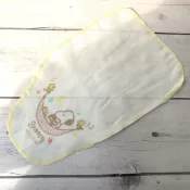 日本 史努比 紗布巾汗巾墊背紗布洗澡巾口水巾嬰兒幼兒童寶寶母嬰用品手帕毛巾浴巾 Snoopy 滿月 生日禮物