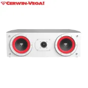 【CERWIN-VEGA】LA-24  4吋2音路喇叭(中置喇叭 單支) 黑白兩色
