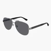 GUCCI｜GG0528S-007 飛行員金屬太陽眼鏡【葛洛麗雅眼鏡】