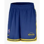【NIKE 耐吉】NBA 球褲 短褲 男 GSW MNK DNA 6IN WVN SHORT 勇士隊 運動 休閒 藍色 (HM6556495)