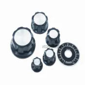 膠木旋鈕 MF-A01/A02/A03/A04/A05 電位器 帽子刻度片牌6mm內孔
