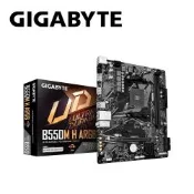 技嘉 B550M H ARGB 主機板+AMD R3 4100 4核心