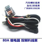 【台灣出貨】12V 24V 喇叭強化線組 穩定電壓 一對二  汽機車喇叭線組 高品質 大功率 附40A繼電器喔