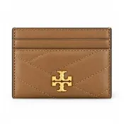 【TORY BURCH】KIRA CHEVRON 卡片夾(駝)