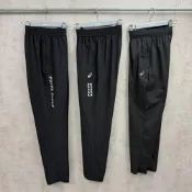 (店+)【asics 亞瑟士】ASICS 亞瑟士 男 平織 微彈 口袋拉鏈 運動長褲 2011D655-001 / 2011D846-001