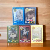 日本 宮崎駿 透明撲克牌 撲克牌 角落生物 哆啦A夢 小叮噹 龍貓 神隱少女 柯南 撲克牌 吉卜力