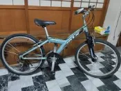 二手 捷安特 GIANT 24吋 JS-491 前避震 21段變速 腳踏車 自行車 登山車