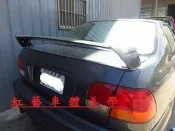《虹藝車體美學》HONDA CIVIC 喜美 K8 - 4D  專用 無限 式樣 三件式 尾翼