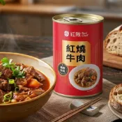 【紅敞】紅燒牛肉罐400g | 牛肉麵料理包 宵夜首選 登山露營 懶人料理 居家儲備 颱風天囤貨