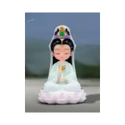 (店+)拾光良品 萌物傳奇Q版觀音觀世音菩薩佛像情緒穩定辦公室工位禪意家居擺件