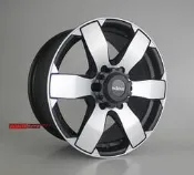 台灣製外銷精品King品牌4X4吉普車專用鋁圈17吋6孔139.7 8J E20適用福特浪九FORD RANGER