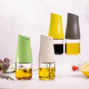 (店+)【ZUUTii】迷你自動開蓋油醋瓶-共四色 油醋瓶 自動開蓋 醬料瓶 料理用具
