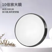 【台灣現貨】眼妝放大鏡 10-15倍 放大化妝鏡 雙面鏡 粉刺毛孔放大鏡 10/15倍放大化妝鏡 粉刺放大鏡 圓形迷你鏡