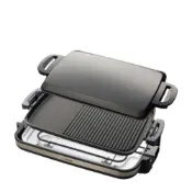 (店+)【ZOJIRUSHI 象印】ZOJIRUSHI 象印 分離式鐵板燒烤組電烤盤EA-DNF10