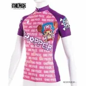 【【蘋果戶外】】出清 OHIOSPORT 810020101粉紫 航海王喬巴01 女款車衣 短車衣 海賊王日本原廠授權 台灣製造 GIANT MERIDA 合作廠商