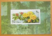 ★大陸小型張式--T162M---杜鵑花---1991年---★-紀念張