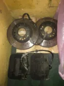 福斯 VW T4 97年以前 前卡鉗 碟盤 一組