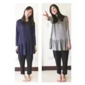 DL哆愛日本純月子服套裝 哺乳睡衣 產後月子服 孕婦褲 哺乳衣套裝 水玉點點哺乳衣 可調式孕婦褲 月子褲 長袖哺乳衣