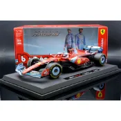 【MASH】現貨特價 Bburago 1/18 Ferrari SF-24 #16 F1 2024 邁阿密站季軍