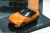 【現貨特價】1:43 IXO Mazda MX-5 Roadster 2016 橘色/銀色