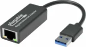 玉山最低比價網 [6美國直購] Plugable USB3-E1000 USB 3.0 Type A 轉 Ethernet Adapter 乙太網路轉接器 10/100/1000Mbps 不適用Thunderbolt3