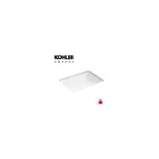 (店+)【KOHLER】美國KOHLER Caxton 下嵌檯面盆(58cm) K-20414T-0