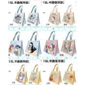 7-11 🔜 限量夏日超實用15L卡通保冷袋保冰袋Hello Kitty 史努比多啦A夢迪士尼小熊維尼貓福珊迪