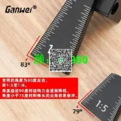 【可開發票】鋁合金燕尾畫線器全鋁壹體材質劃線器小巧木工工具DIY榫鳩尾榫卯