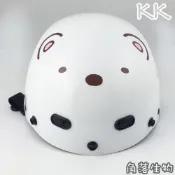 華泰 雪帽 送短鏡片 角落生物 白熊 大人款 825 角落小夥伴 角落3 KK 半罩 安全帽 正版-23番