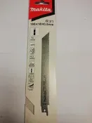 易威工作坊 日本製造軍刀鋸片 牧田MAKITA 190mm軍刀鋸片 切竹子類 塑膠管  木材 鋰電10.8v軍刀鋸可用